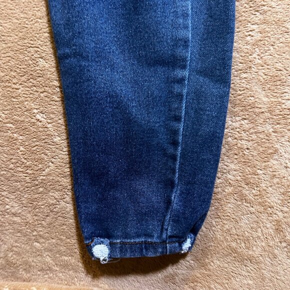 Vanilla Star Highrise Skinny‎ W31/13 Blue Jeans Distressed Stretch Mid Wash (O) - Picture 5 of 11